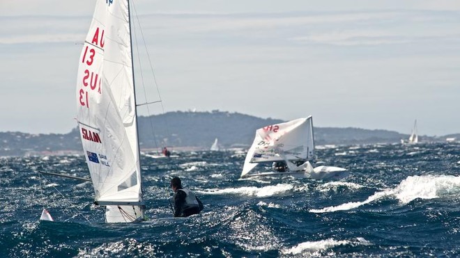 Belcher and Page - Semaine Olympique Francaise de Voile 2012 ©  Victor Kovalenko